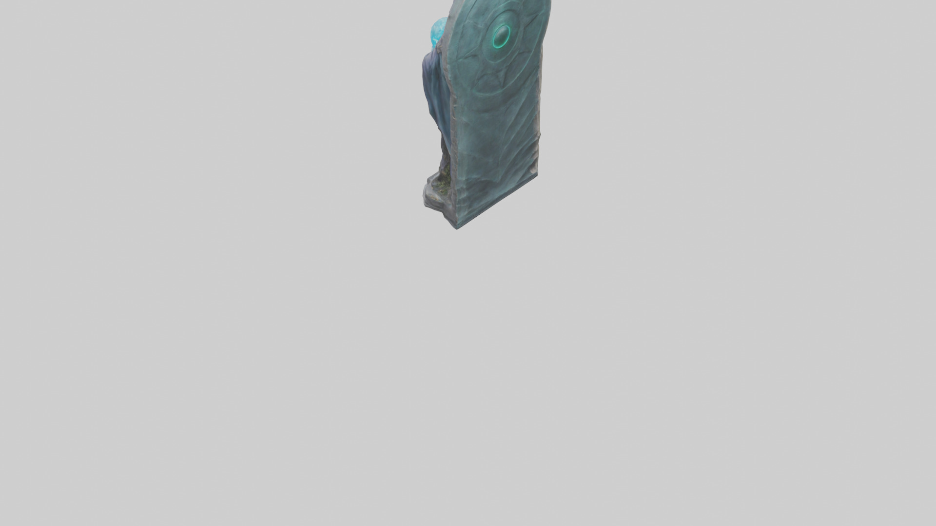 Sorcerers Vision statue model 3D model_6
