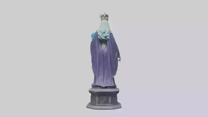 Sorceress Queen statue model