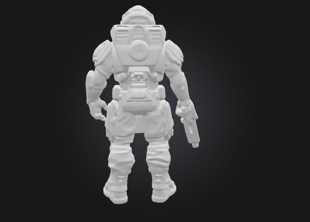 Prophet  Highly Detailed 3D Printable Figurine Crysis 3D print model_6