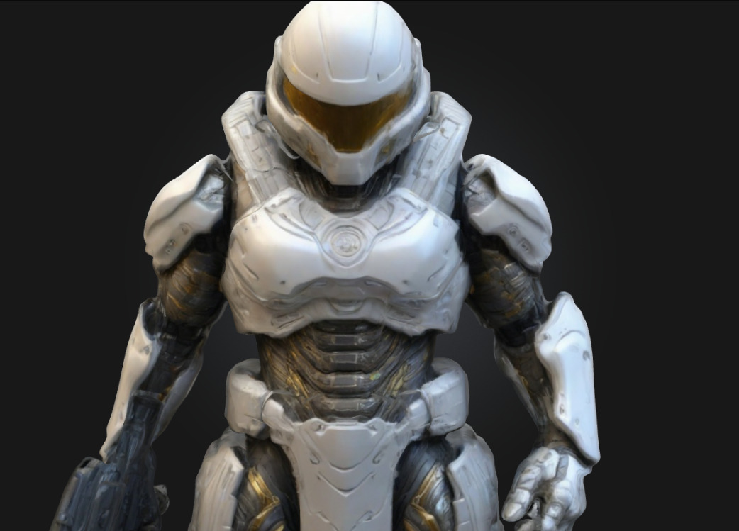 Prophet  Highly Detailed 3D Printable Figurine Crysis 3D print model_1