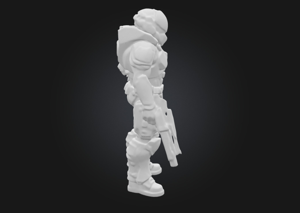 Prophet  Highly Detailed 3D Printable Figurine Crysis 3D print model_9