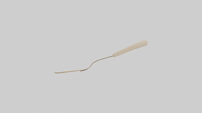 Spatula model 3D model 2
