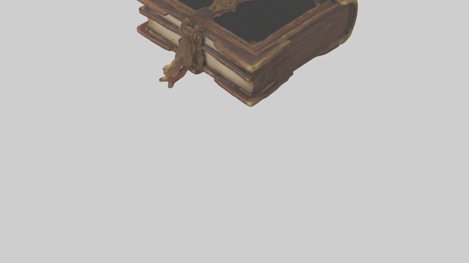 Spellbook model 3D model_3