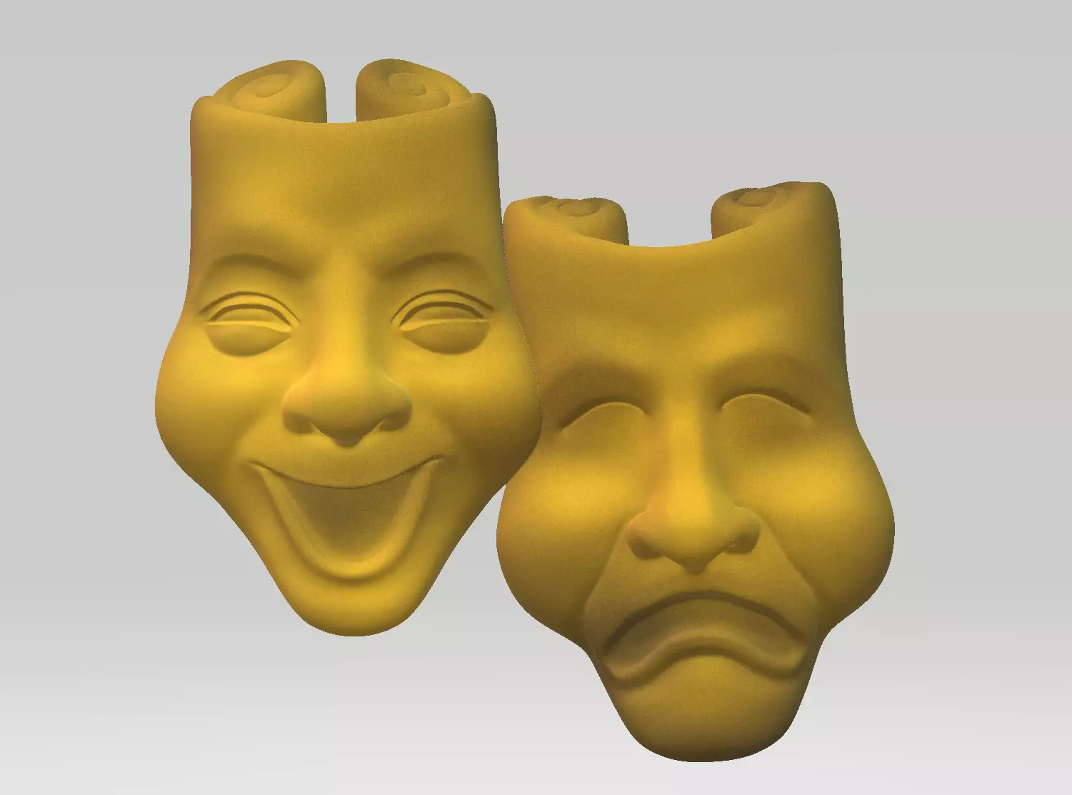 ANDRE TOULON PUPPET MASTER TRUNK MASK 3D print model_0