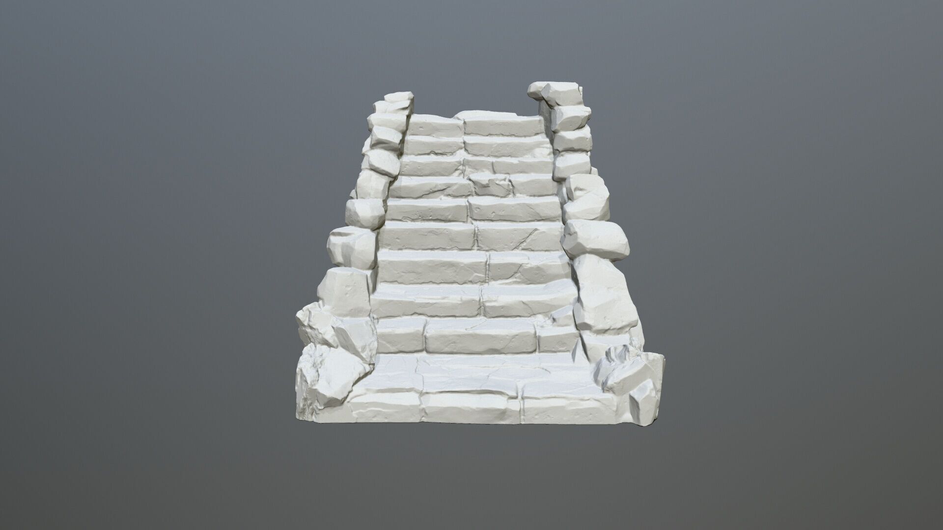 printing stairs 3D print model_3