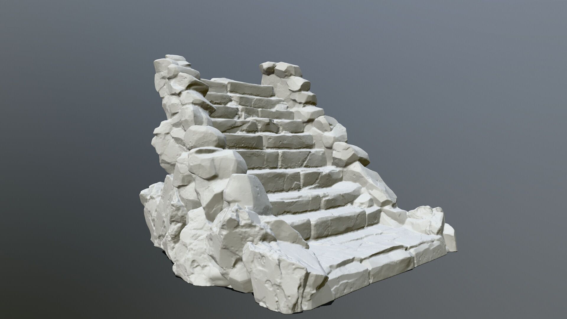 printing stairs 3D print model_1