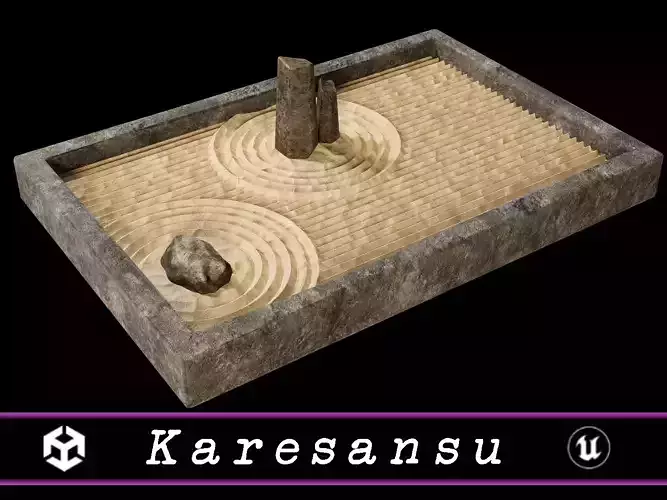 Japanese Dry Garden Karesansu 