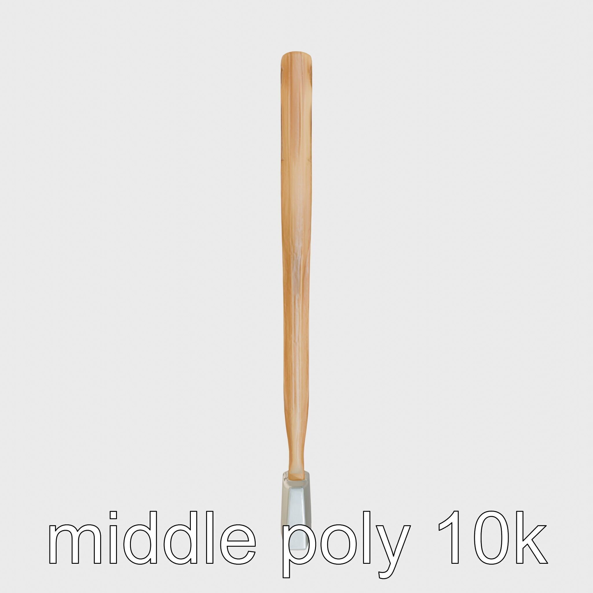 Steel Ice Axe Classic Model Pack Low-poly 3D model_16