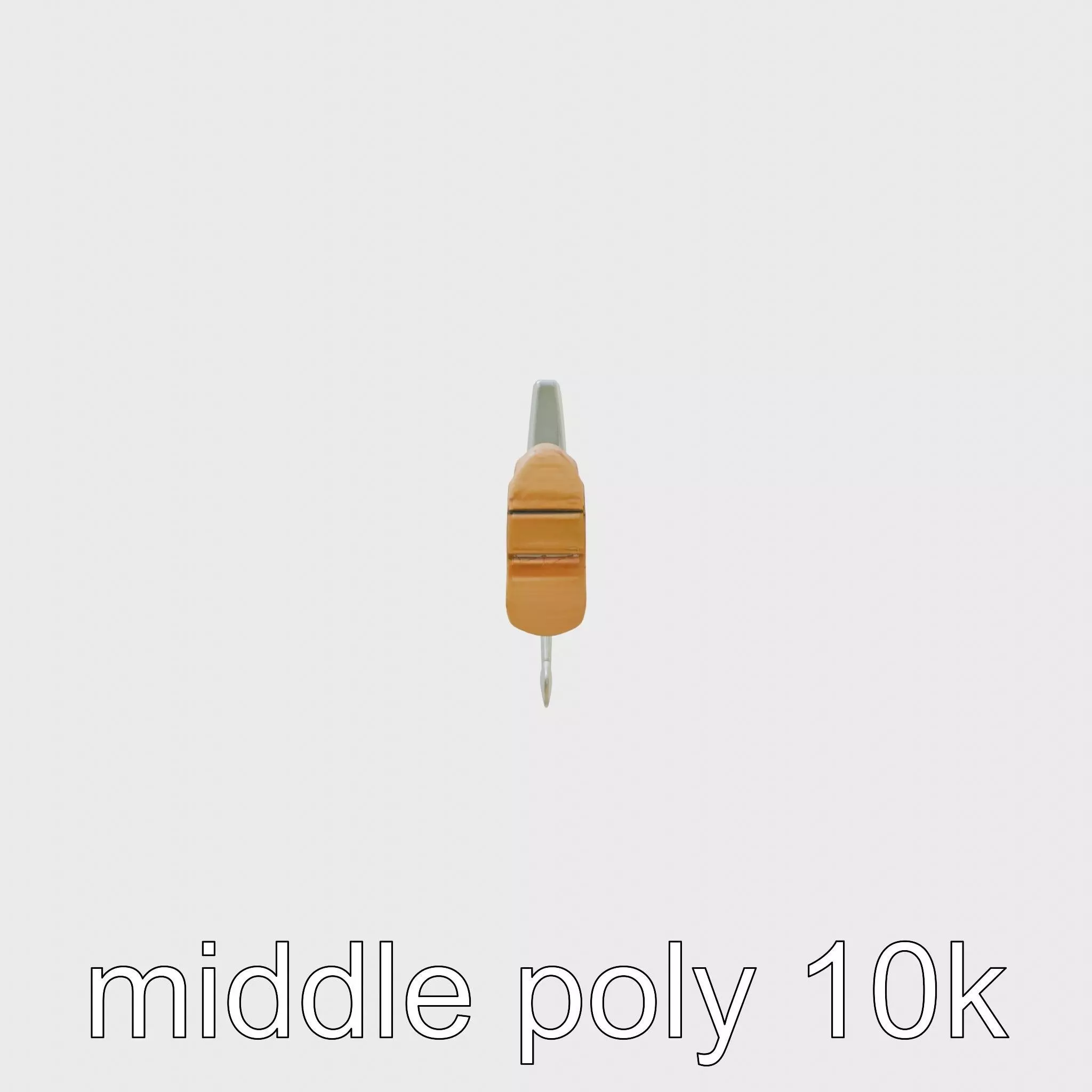 Steel Ice Axe Classic Model Pack Low-poly 3D model_0