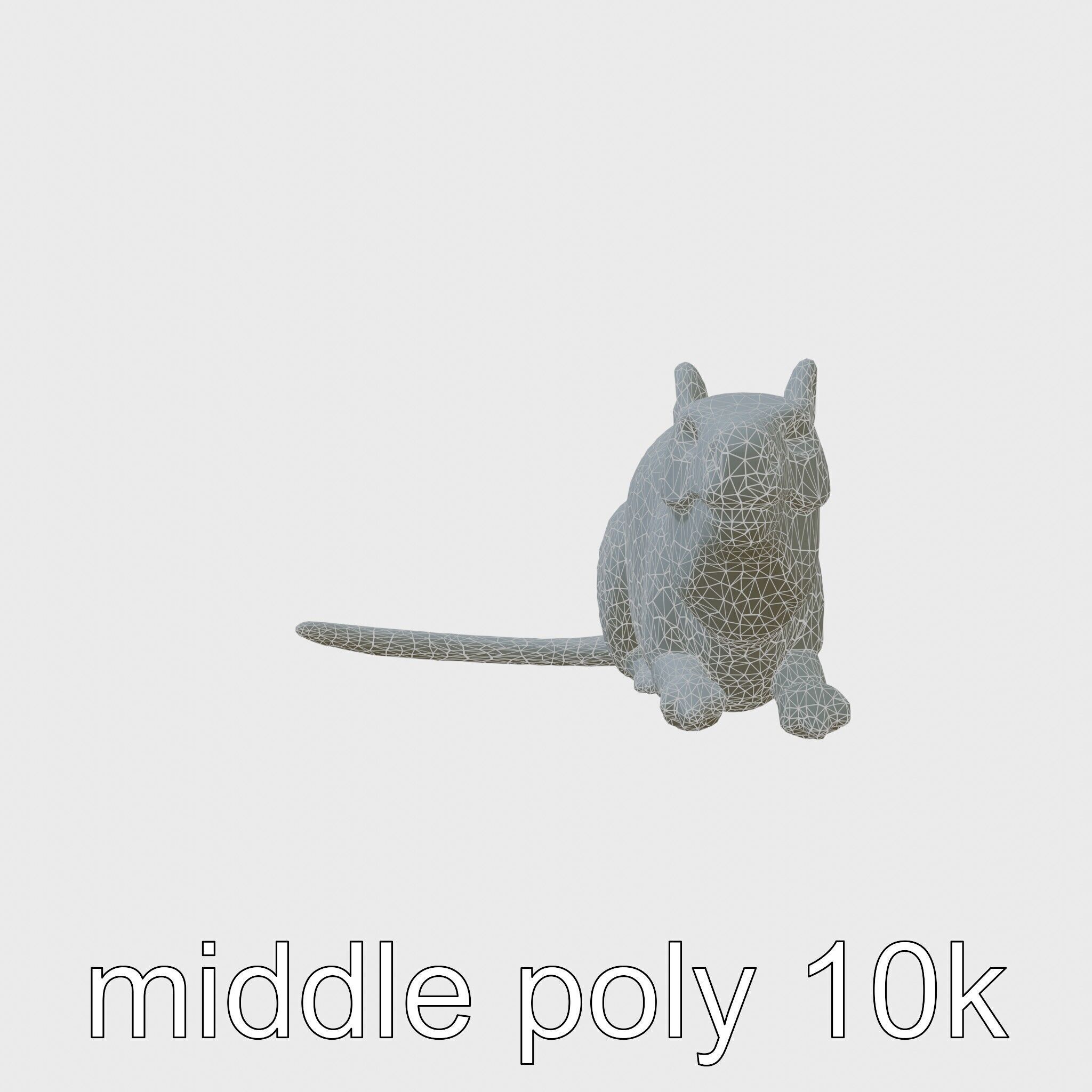Aardvark Burrowed Rest Model Pack Low-poly 3D model_9