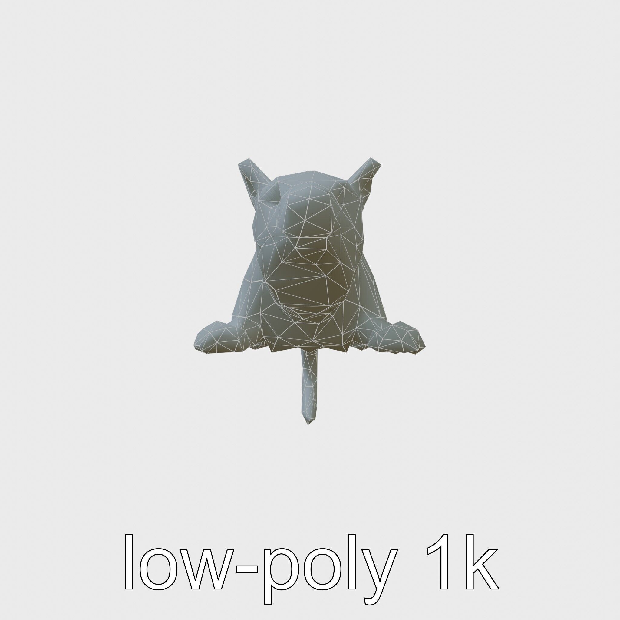 Aardvark Burrowed Rest Model Pack Low-poly 3D model_10