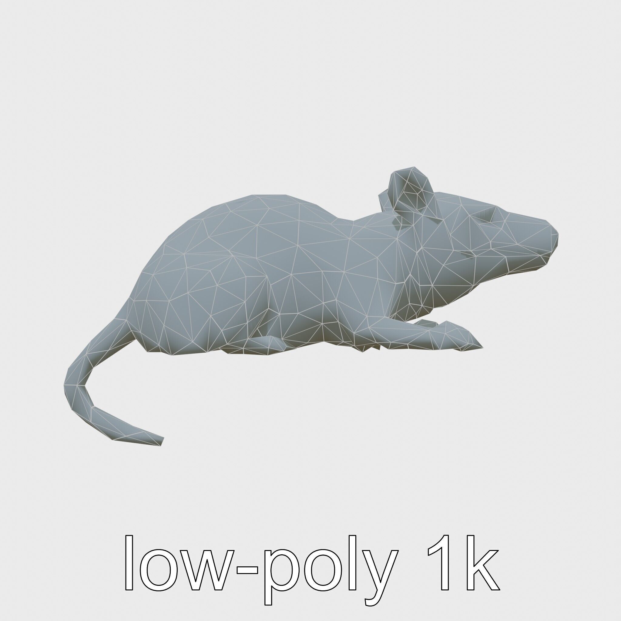 Aardvark Burrowed Rest Model Pack Low-poly 3D model_18