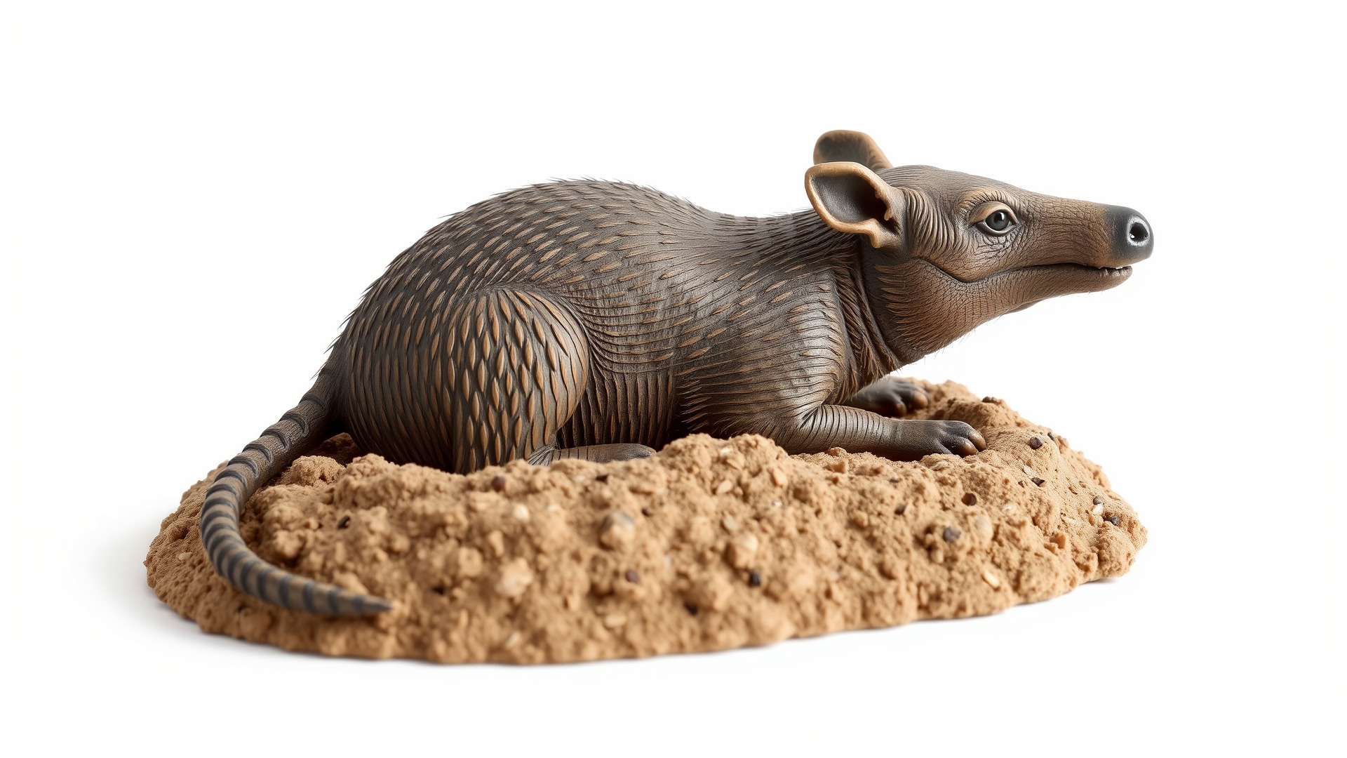 Aardvark Burrowed Rest Model Pack Low-poly 3D model_6