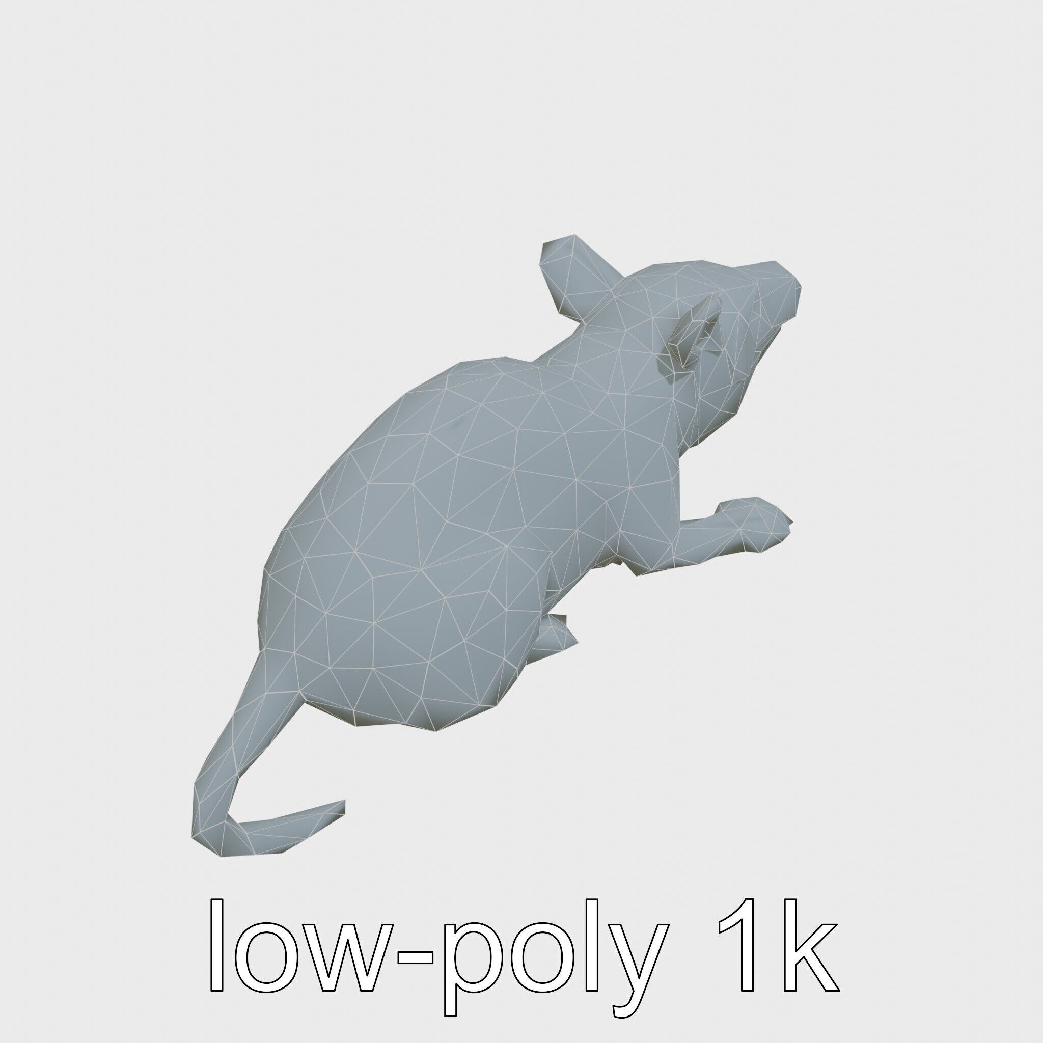 Aardvark Burrowed Rest Model Pack Low-poly 3D model_14