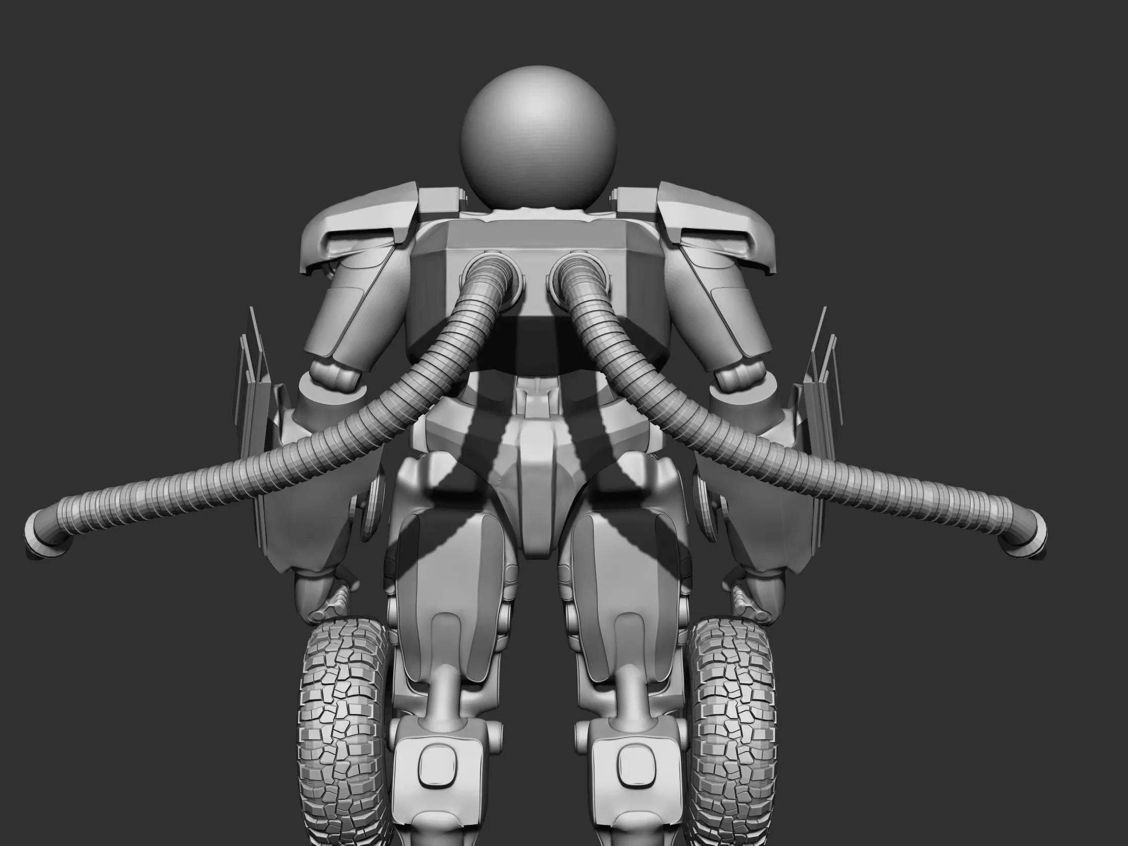 Splinter Robotics Low-poly 3D model_8