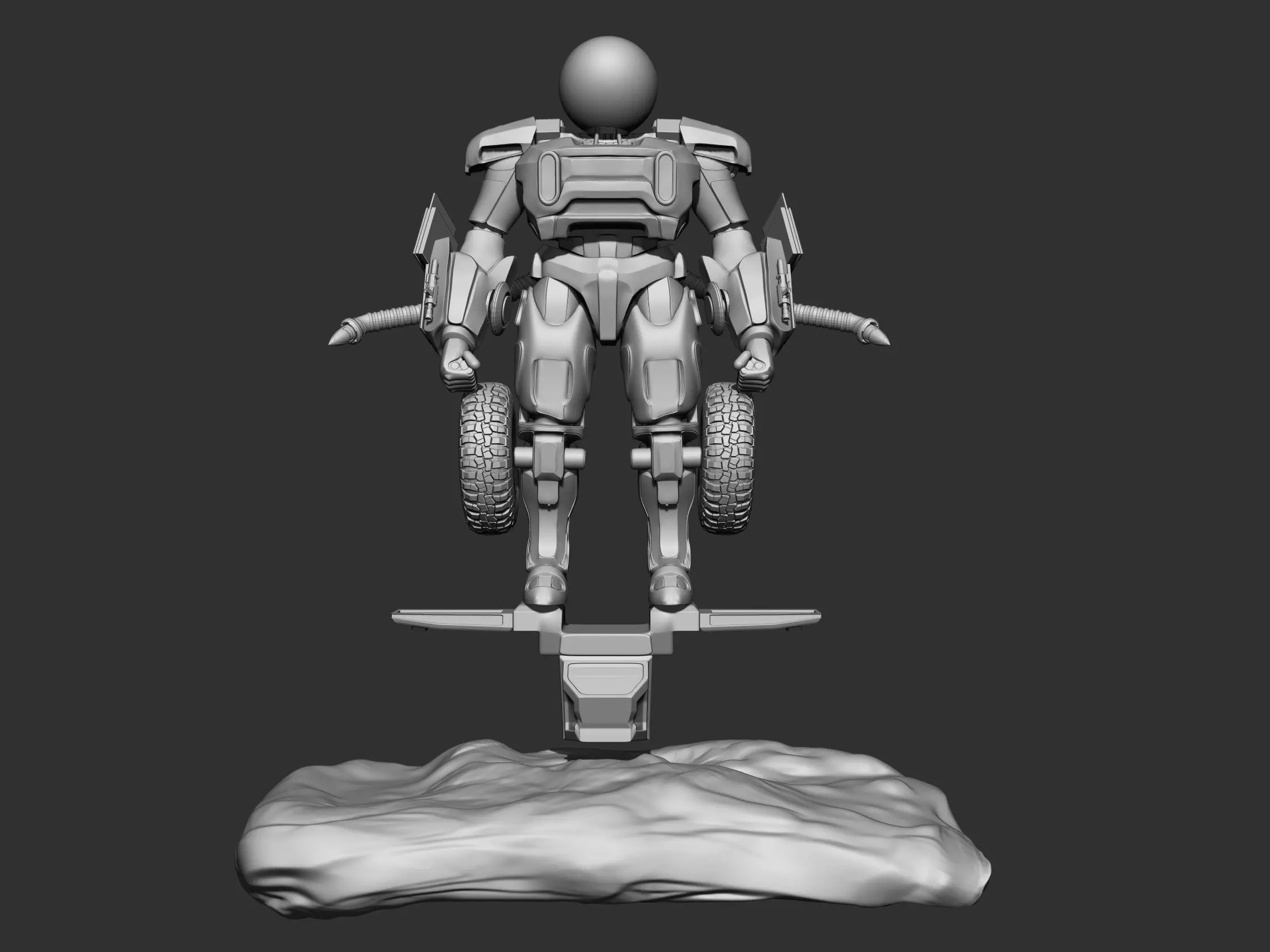 Splinter Robotics Low-poly 3D model_6