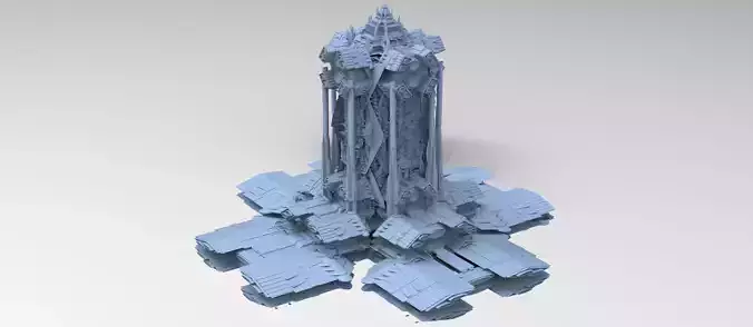 Luxor Sci fi  Docking array  tower