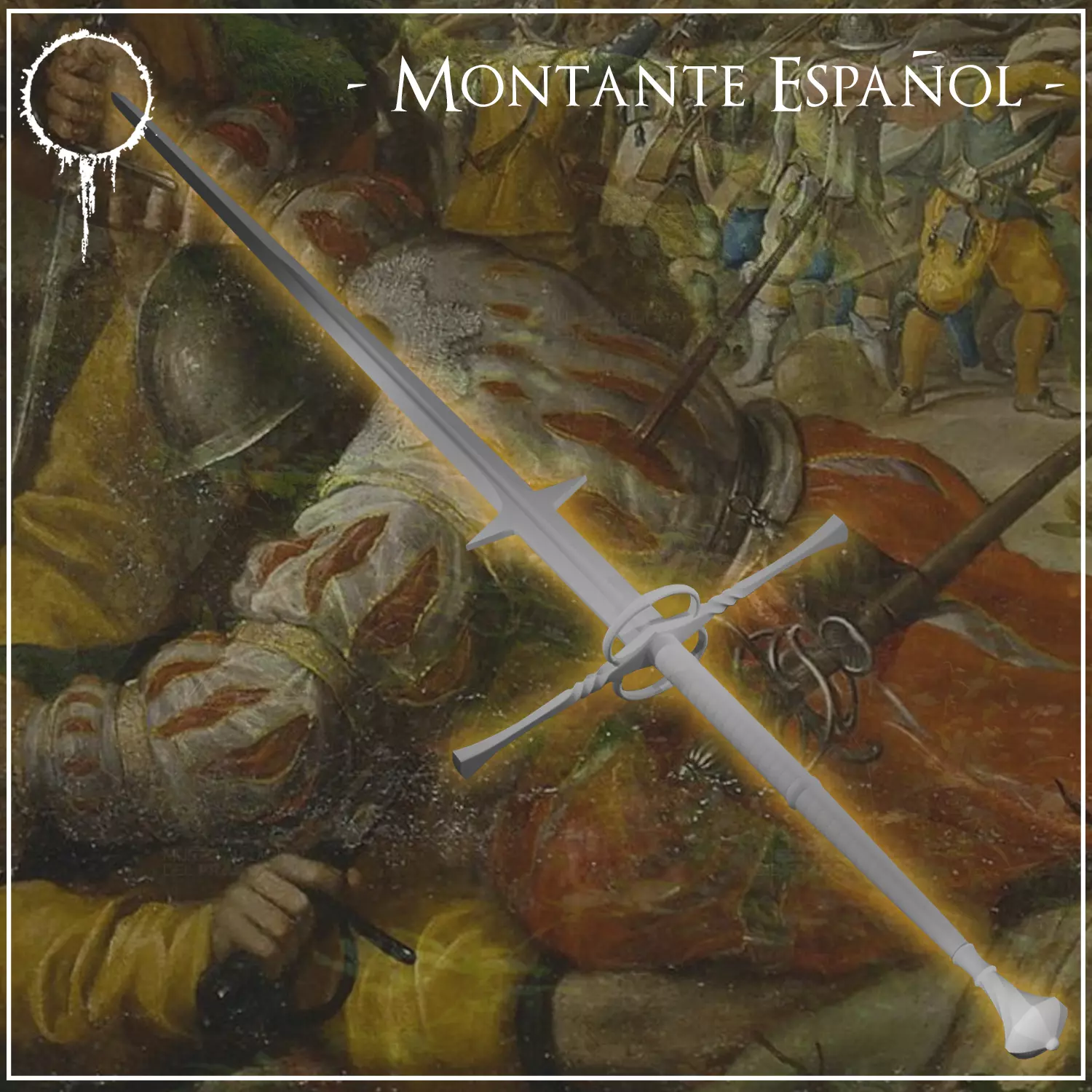 Montante Espanol escala 3D print model