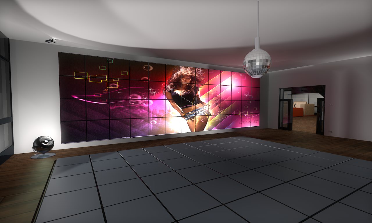 House modern at night 3D model_25