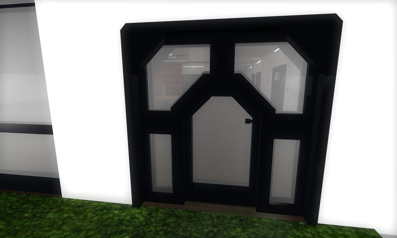 House modern at night 3D model_4