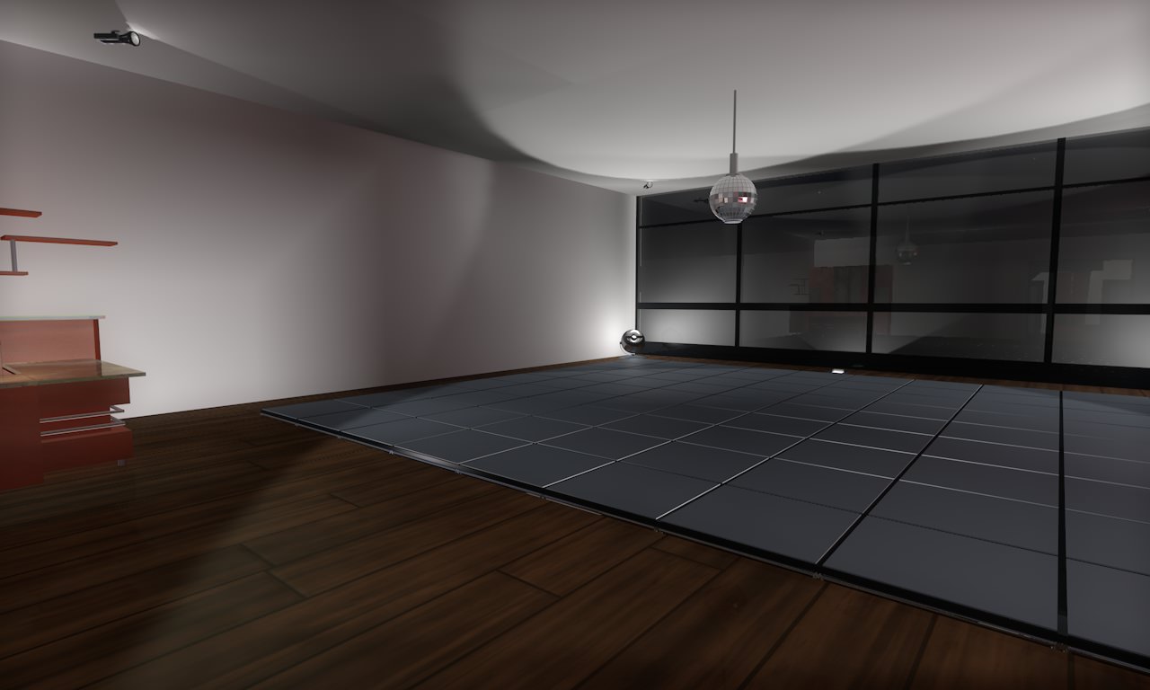 House modern at night 3D model_22