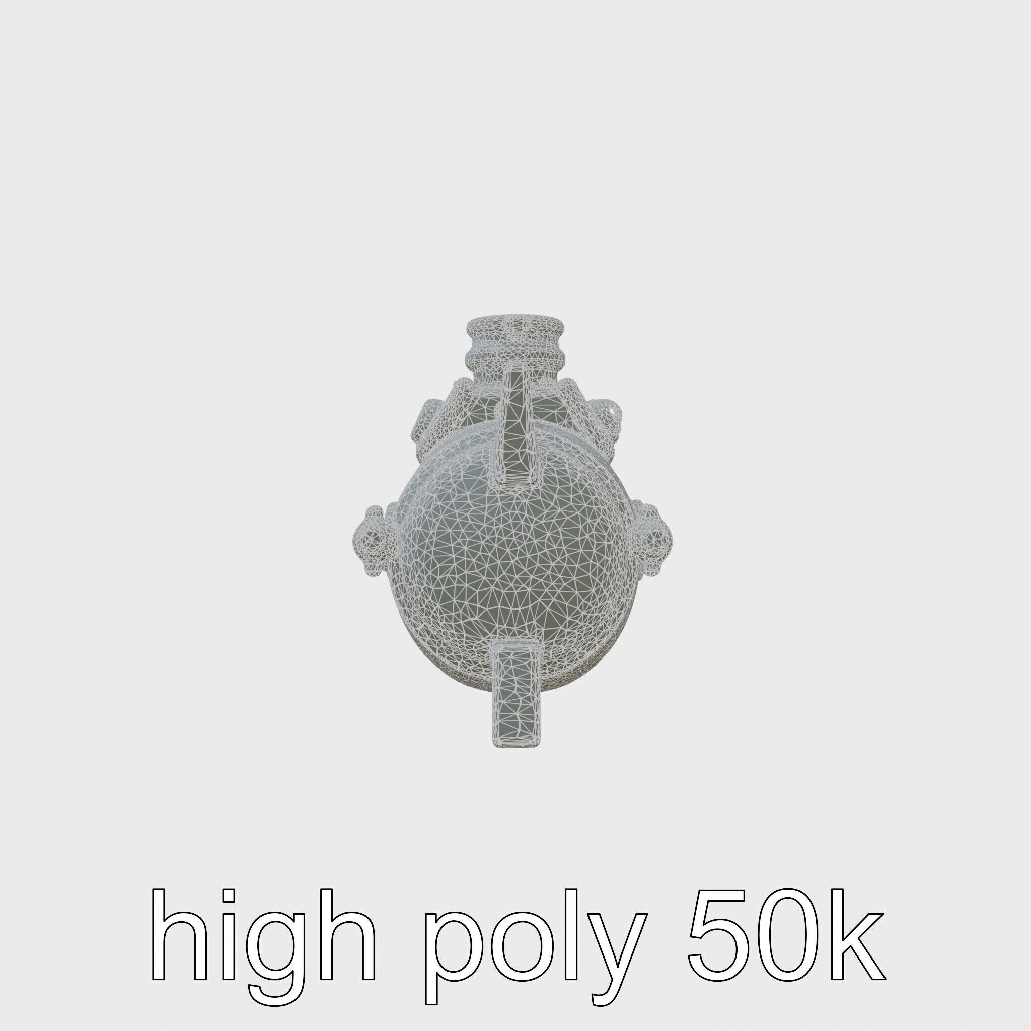 Antique Deep Diver Mechanical Submarine model pack Low-poly 3D model_8