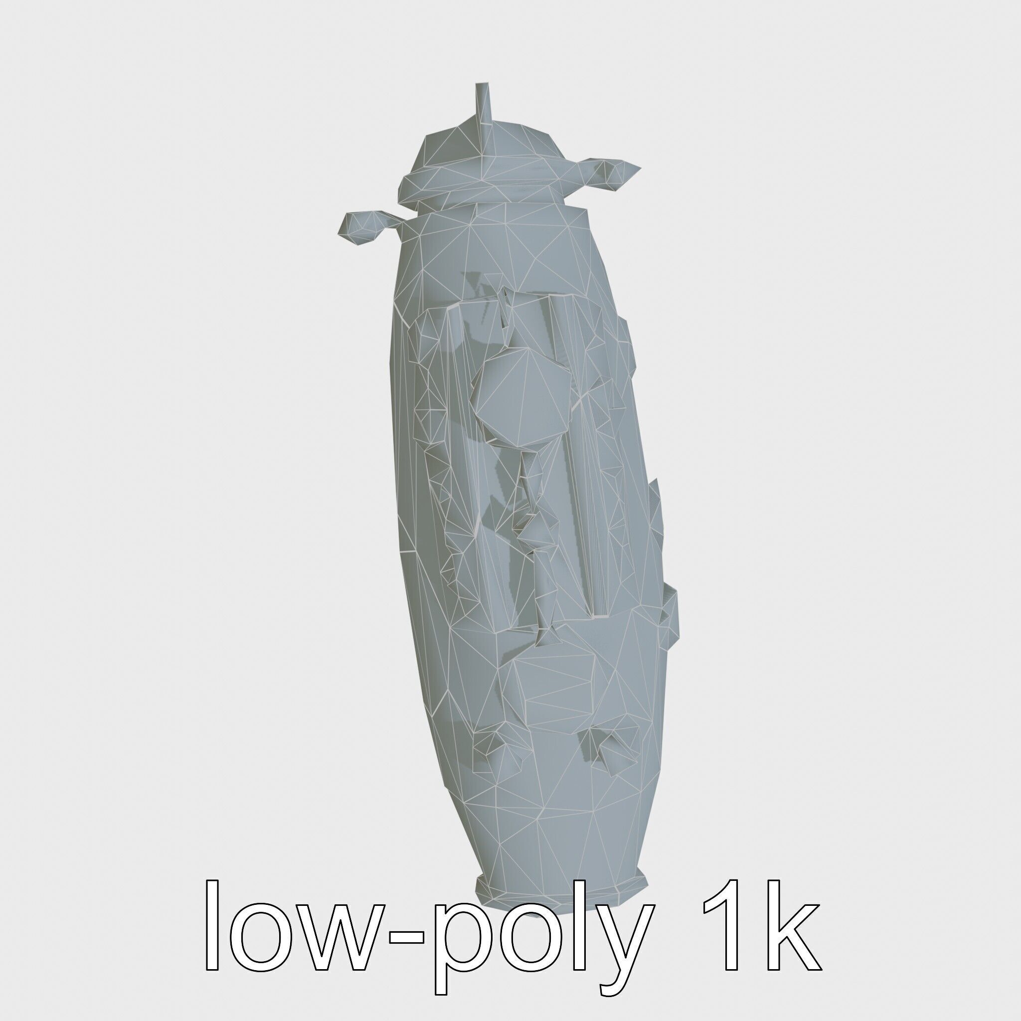 Antique Deep Diver Mechanical Submarine model pack Low-poly 3D model_26