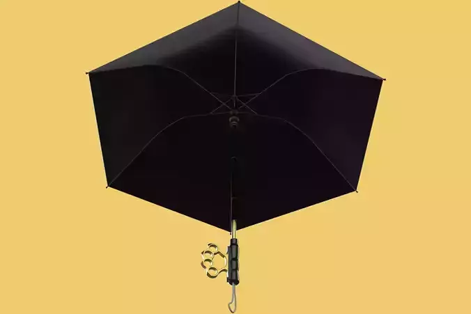 DETACHABLE BRASS KNUCKLES KNUCKLE DUSTER SELF DEFENSE UMBRELLA