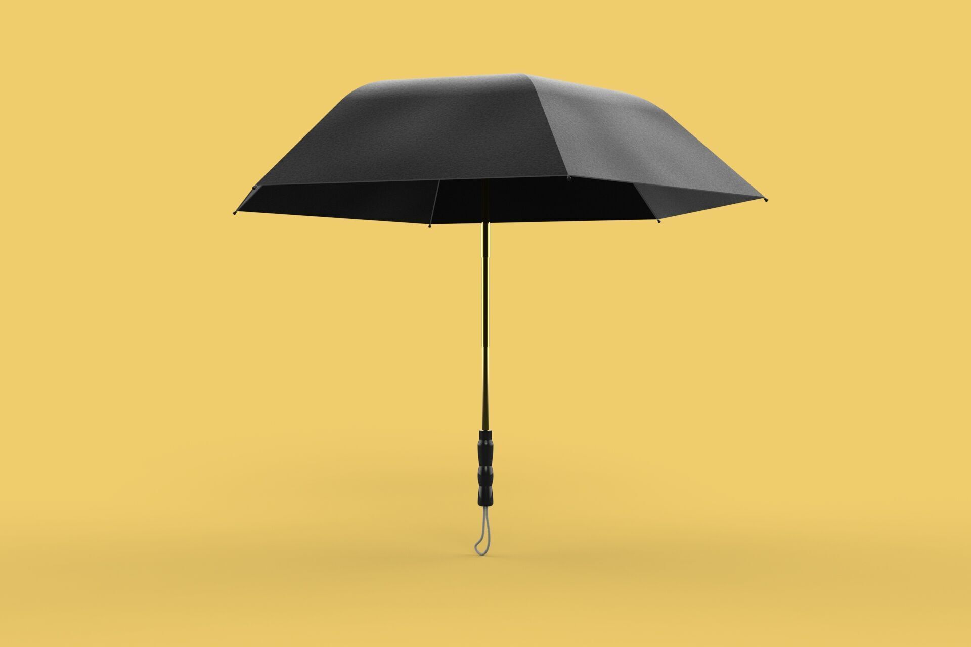 DETACHABLE BRASS KNUCKLES KNUCKLE DUSTER SELF DEFENSE UMBRELLA 3D model_33