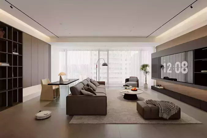 Apartment interior scenes 