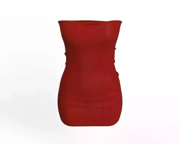 Tube Dress 3D Model
