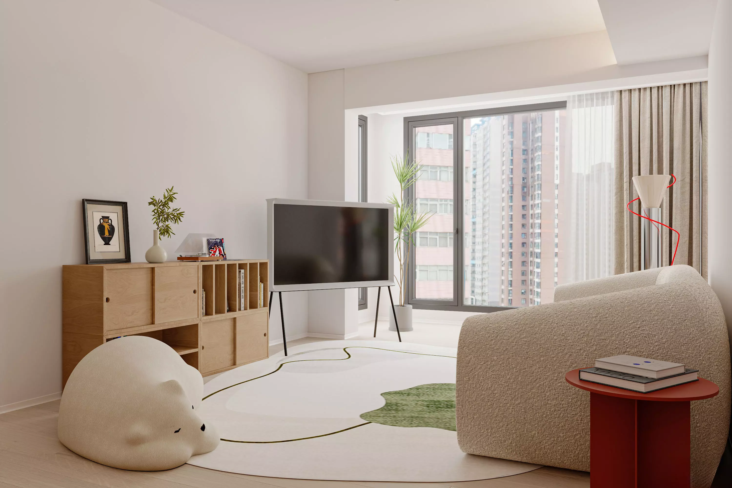 Apartment interior scenes     3D model_0