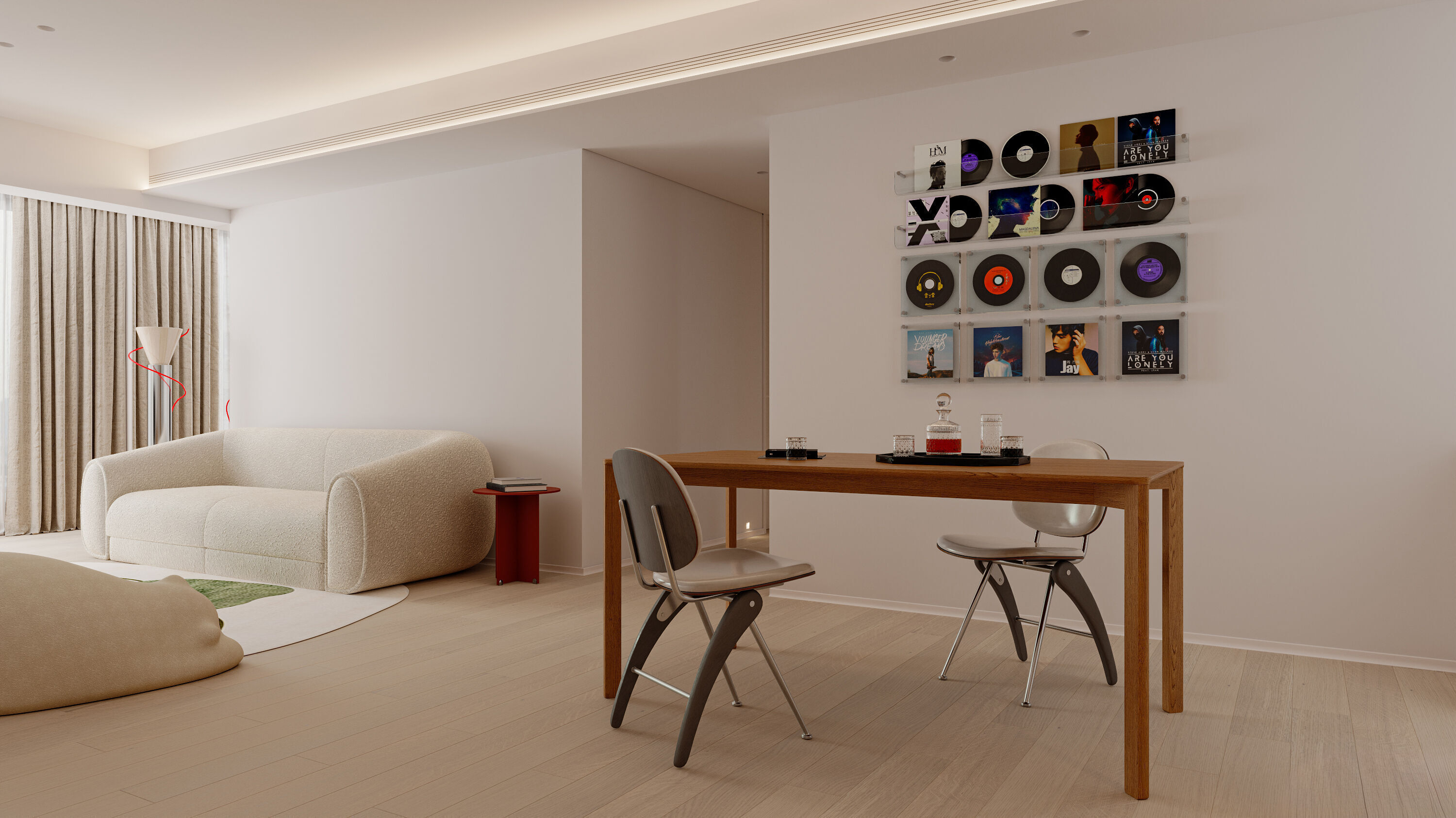 Apartment interior scenes     3D model_3