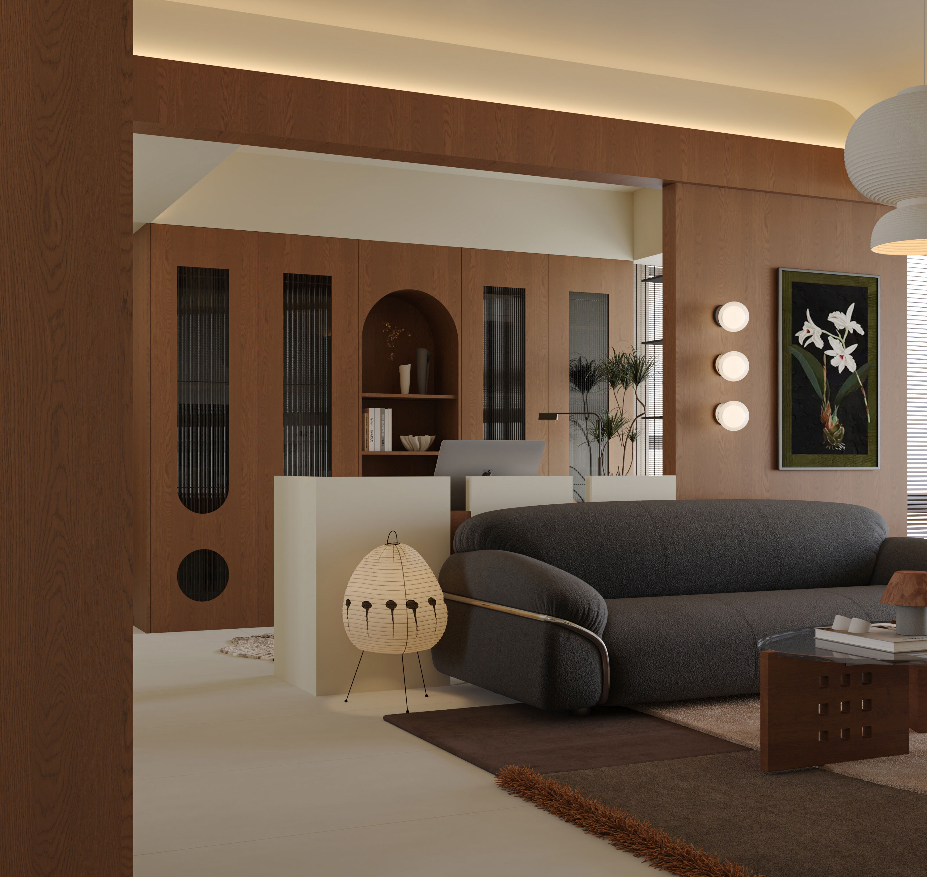Apartment interior scenes  3D model_3