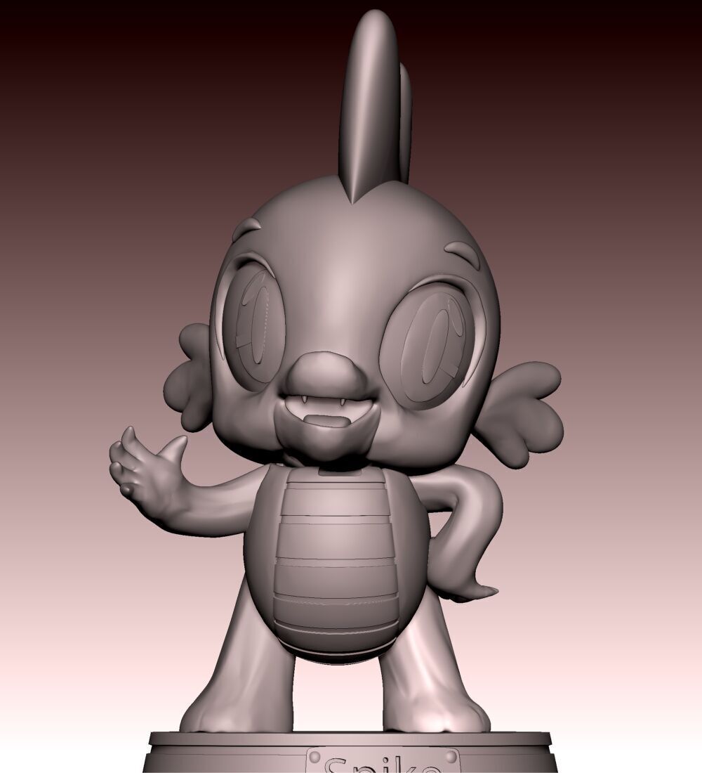 Spike - My Little Pony 3D print model_10