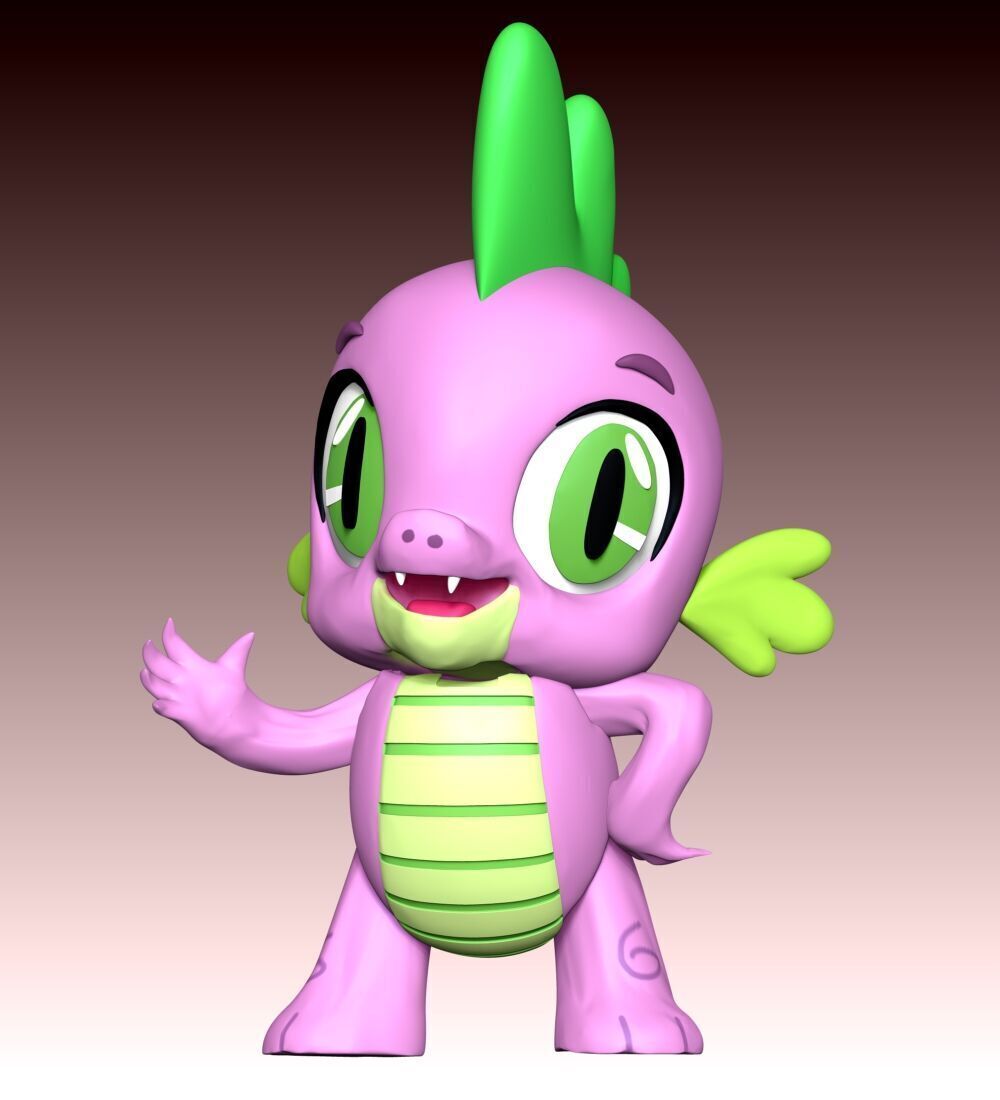 Spike - My Little Pony 3D print model_6