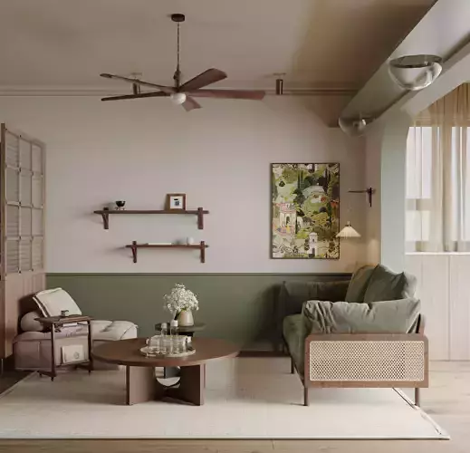 Apartment interior scenes    