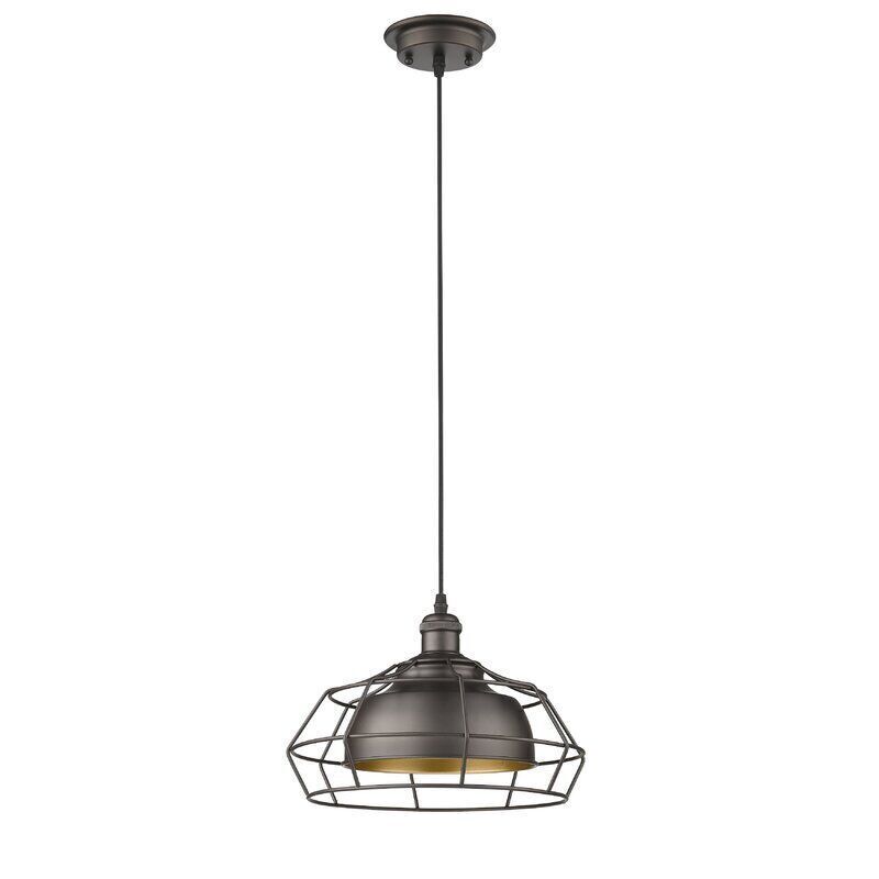 Holbeach Light Single Pendant 3D model_3