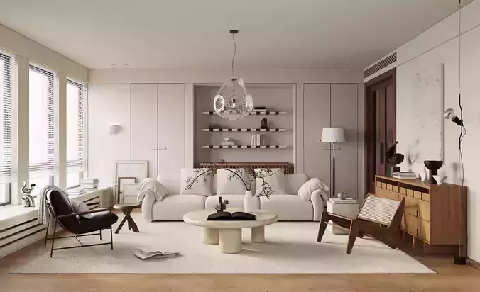 Apartment interior scenes    