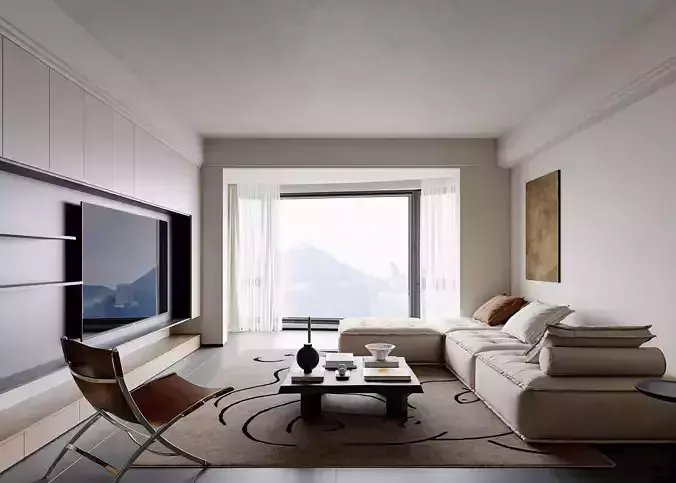 Apartment interior scenes  