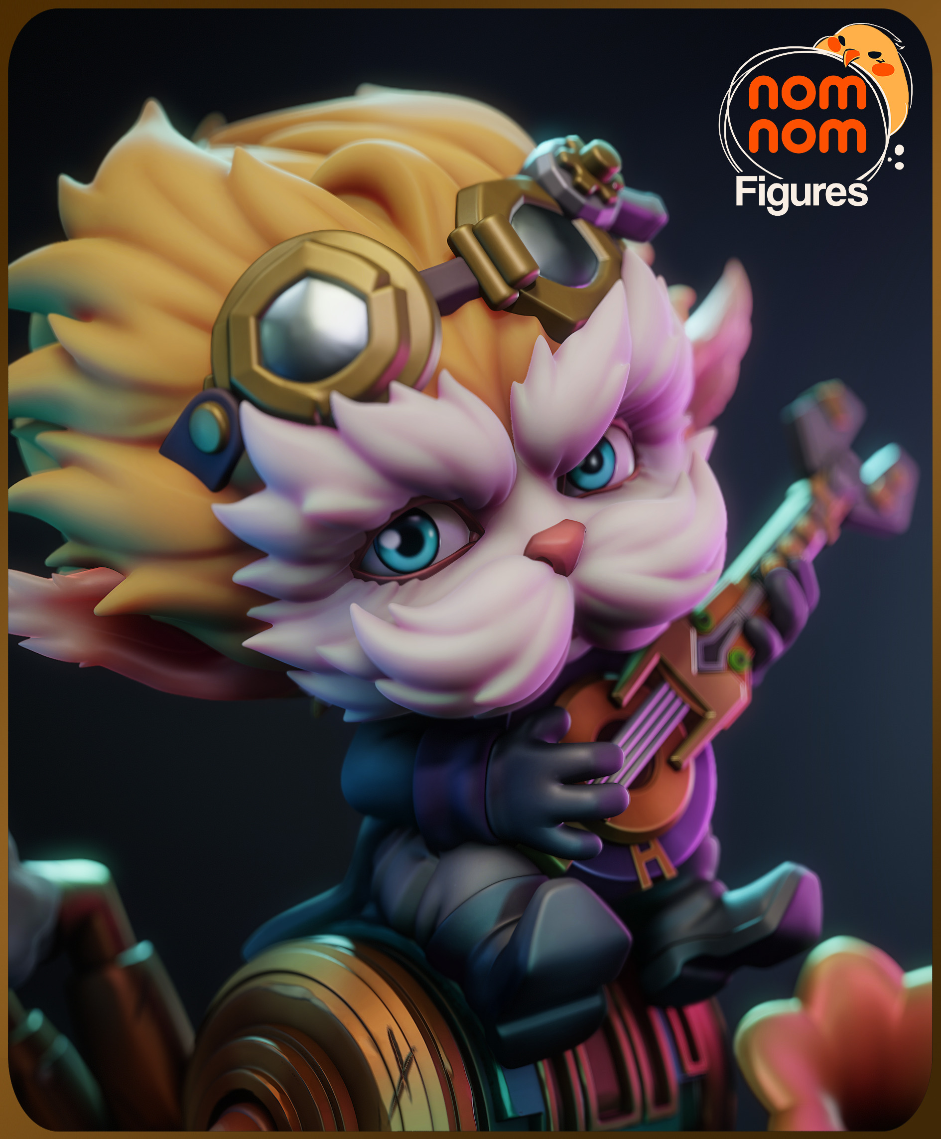 Chibi Heimerdinger - Arcane 3D print model_3
