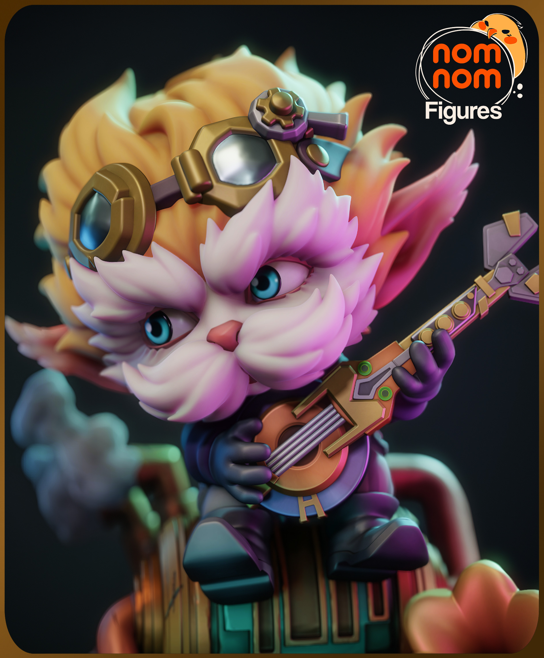 Chibi Heimerdinger - Arcane 3D print model_4