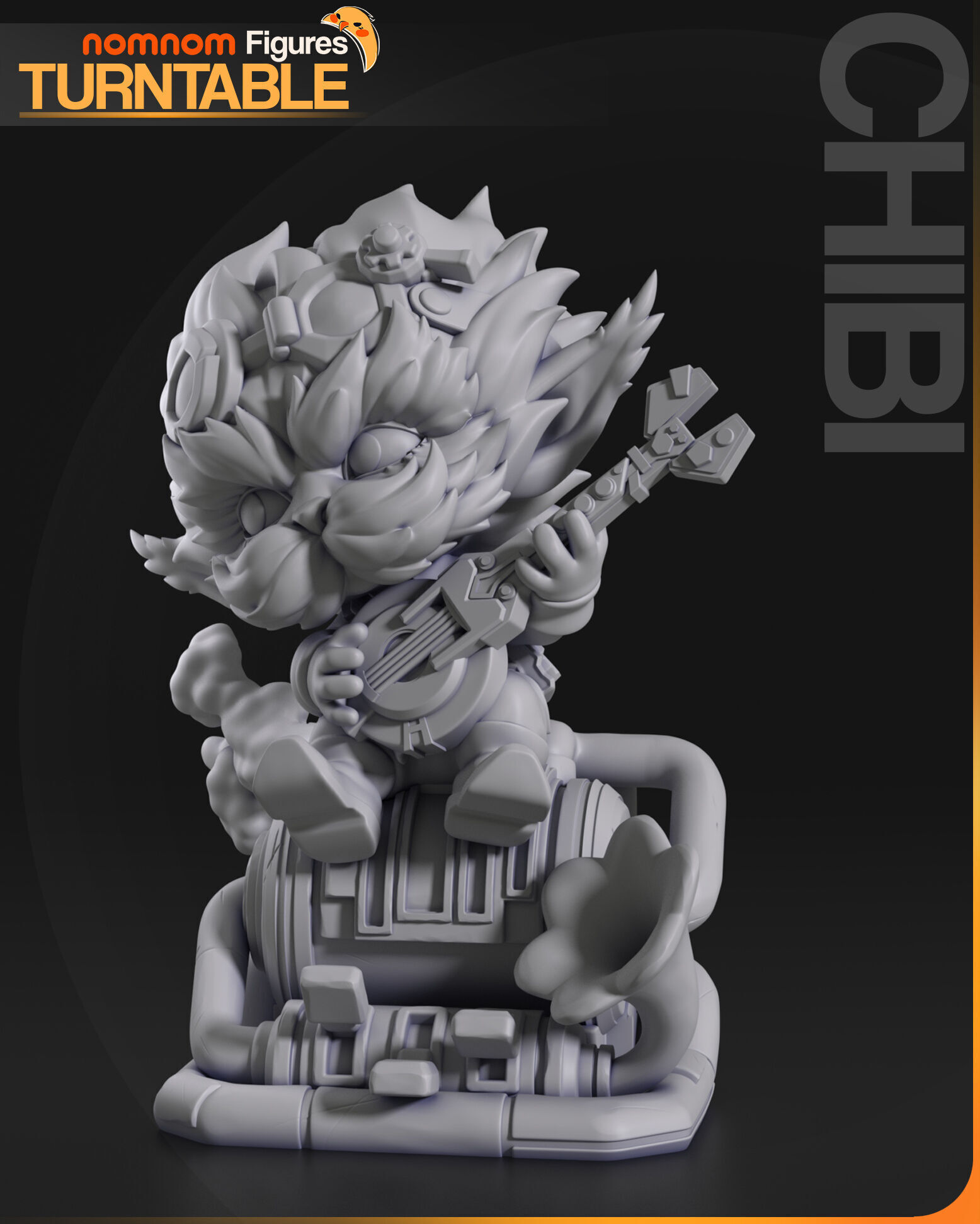 Chibi Heimerdinger - Arcane 3D print model_8