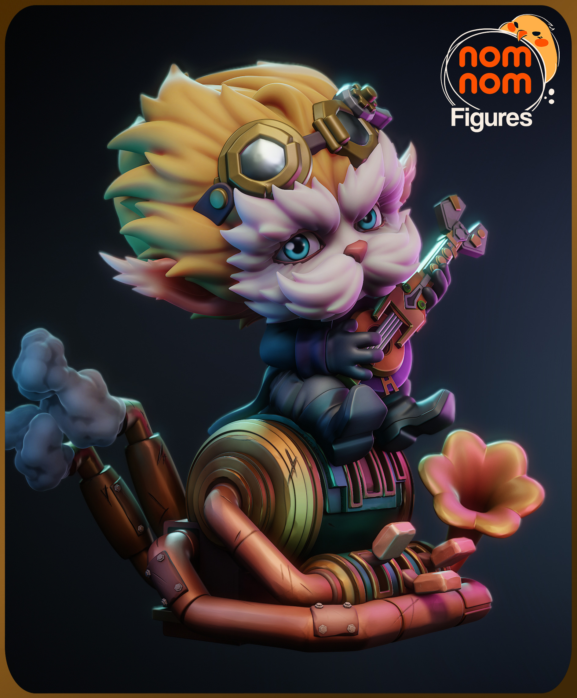 Chibi Heimerdinger - Arcane 3D print model_2