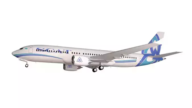 SCAT Airlines Boeing 737 max 8