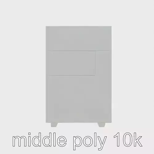 Medical Utility Shelf and Compartment model pack