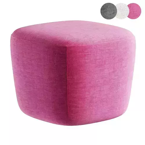 pink pouf