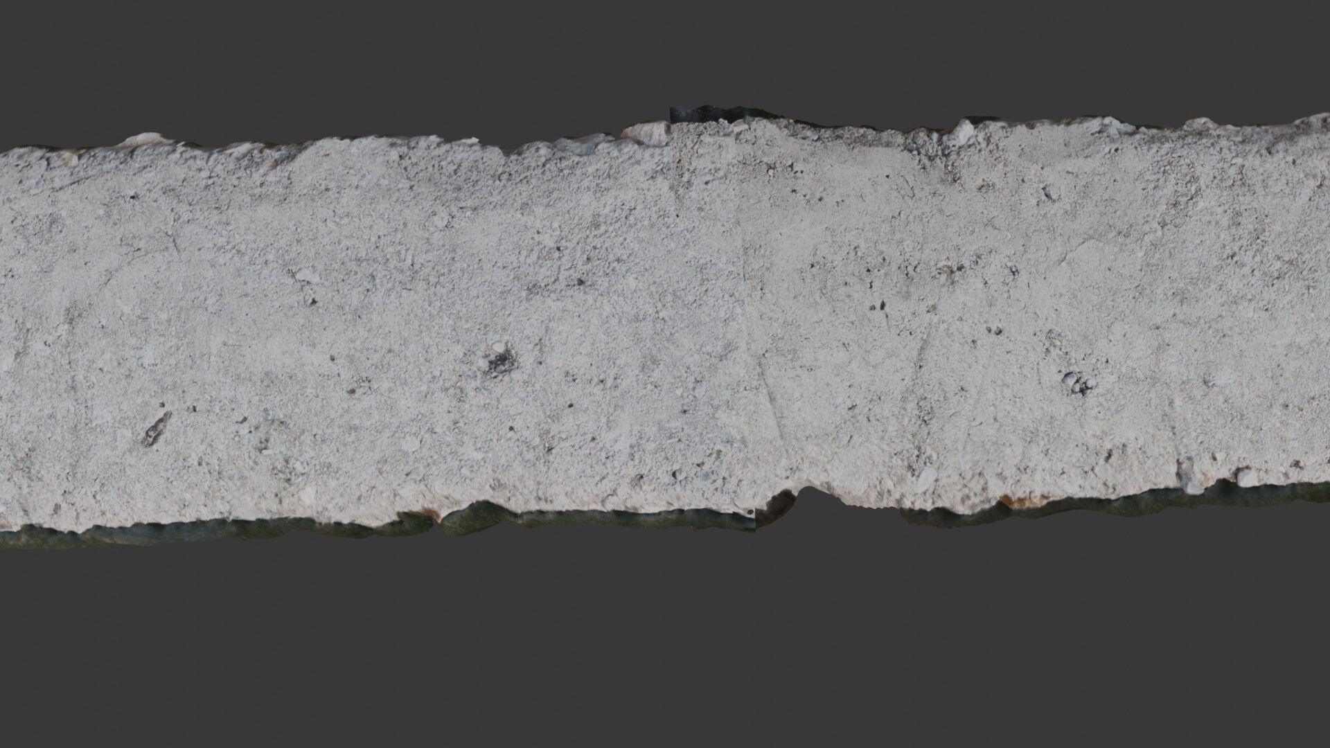 Dirt Tire Tracks  3D Scanned Low-Poly Model Low-poly 3D model_6