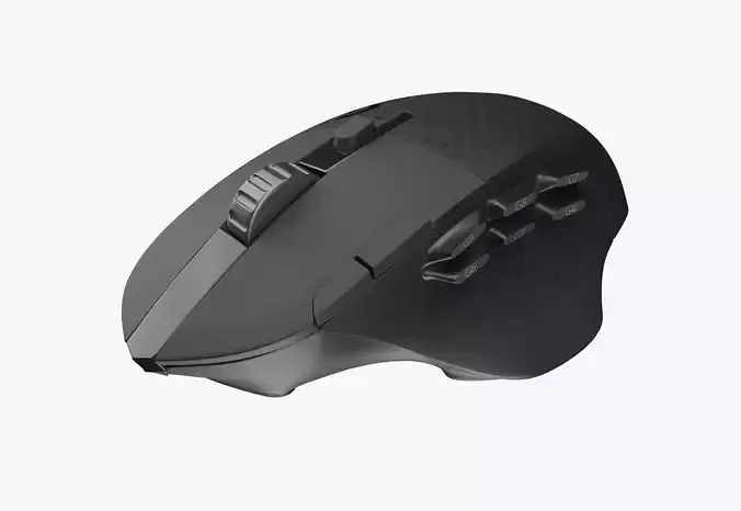 LOGITECH-G604 gaming mouse 3D model