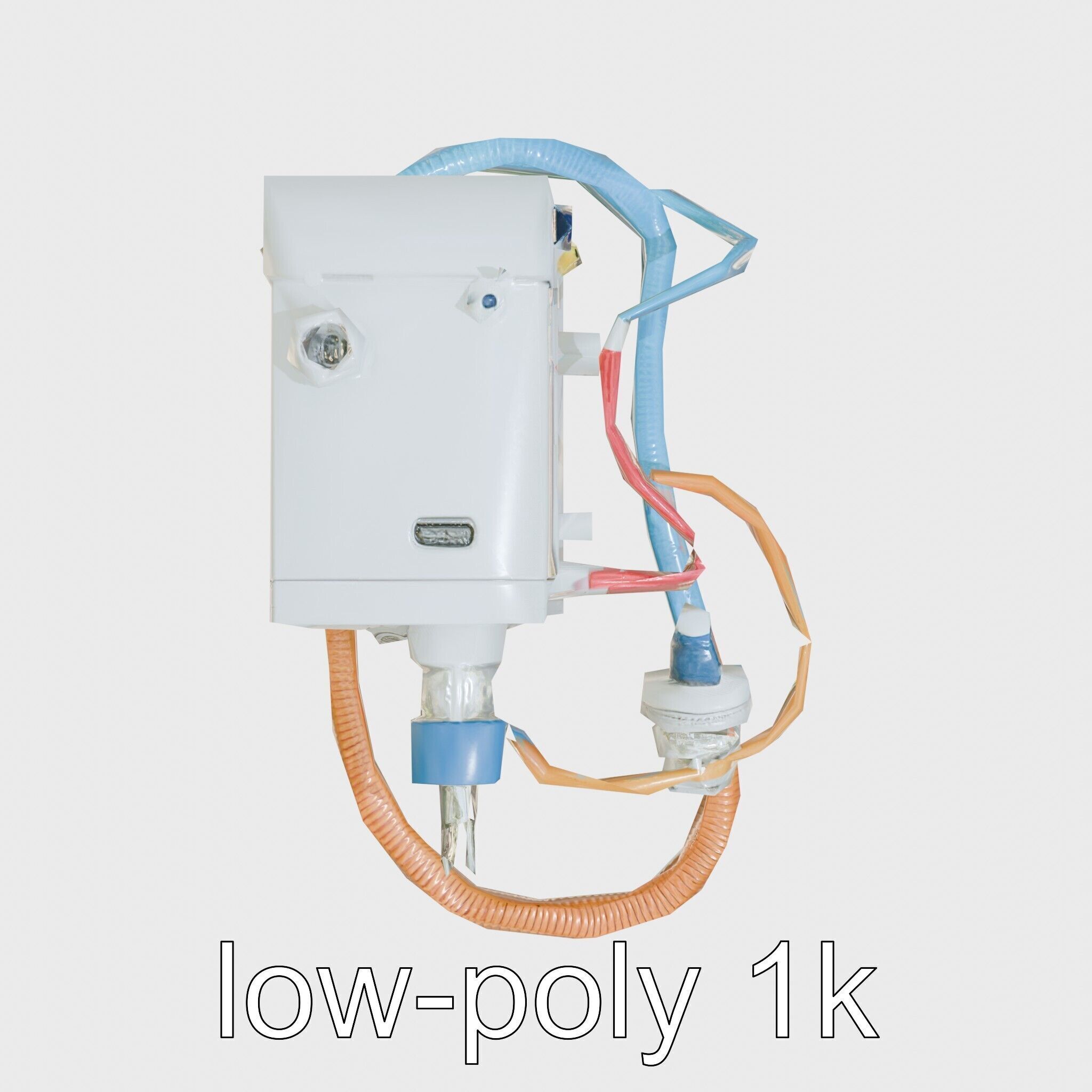 Breathing Circuits Medical Equipment model pack Low-poly 3D model_19
